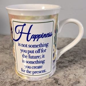 Happiness small mug.